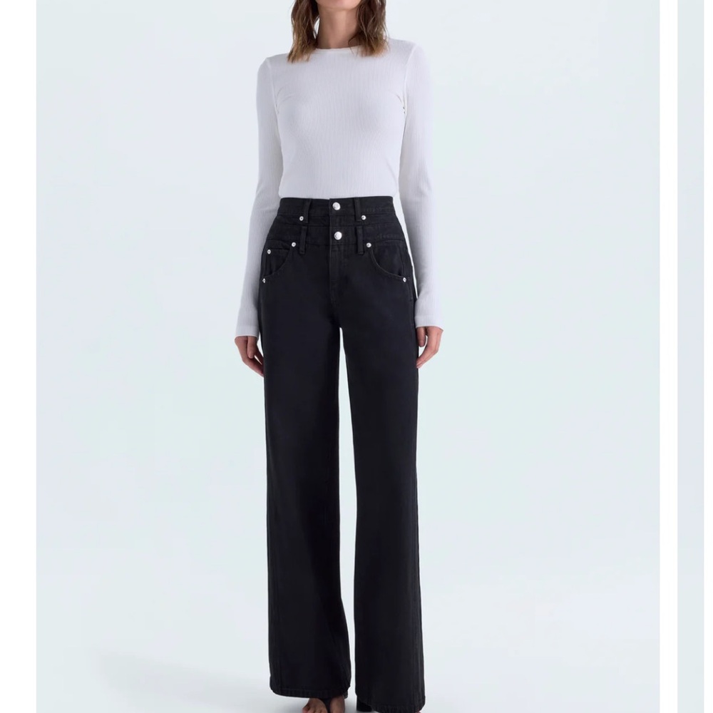 Pistola Black Flare Women's Jeans